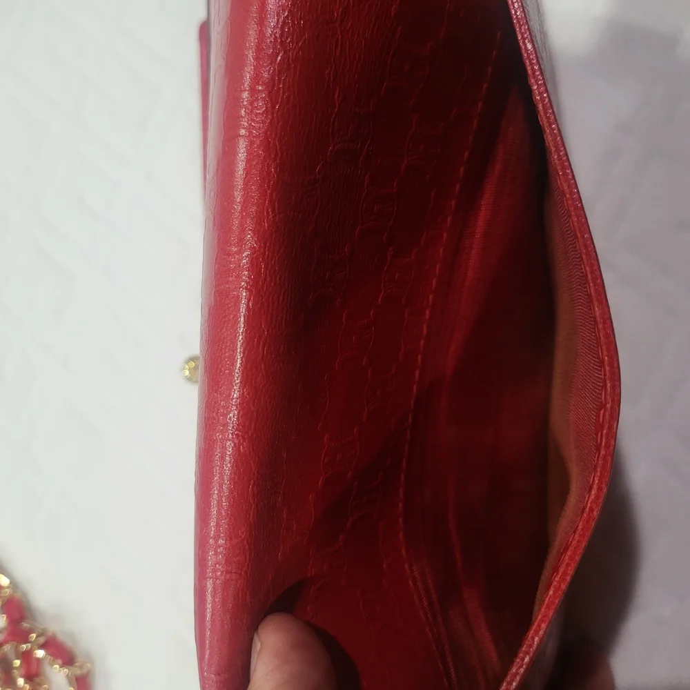 Celine Macadam Leather Long Wallet Bordeaux - Picture 9 of 11